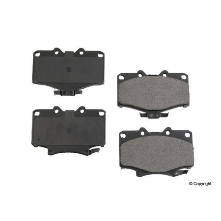 OP PARTS Brake Pad Set, D8611Oc D8611OC